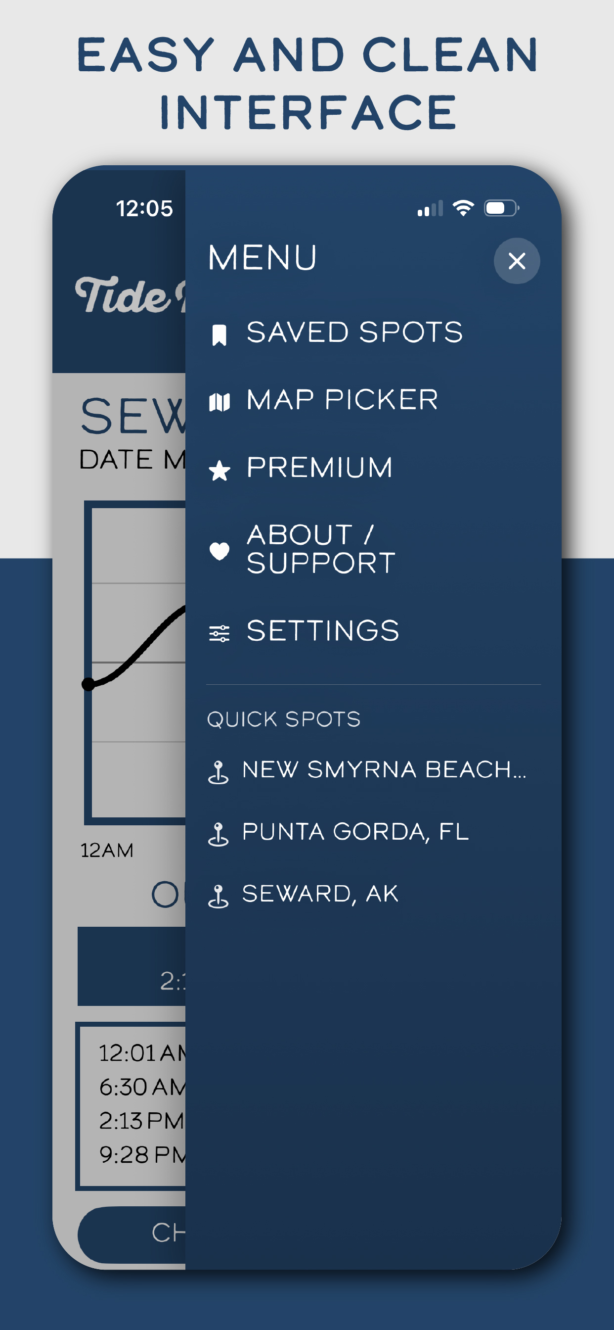 Easy and Clean Interface screenshot